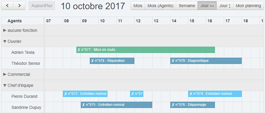 Logiciel planning